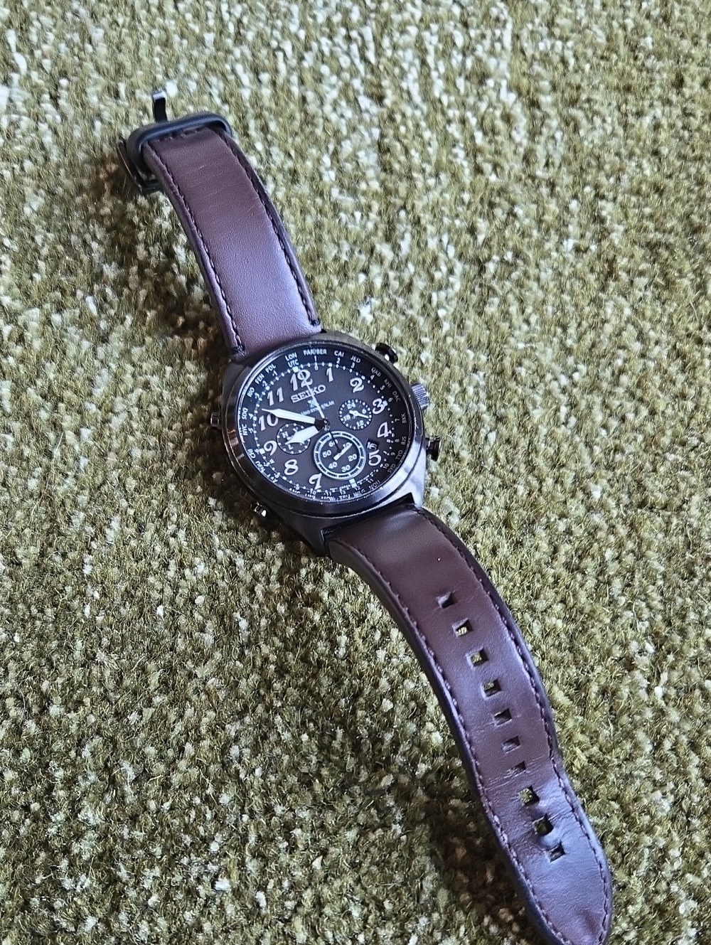 Seiko Prospex Solar Chronograph 8B92-0AV0 Watch